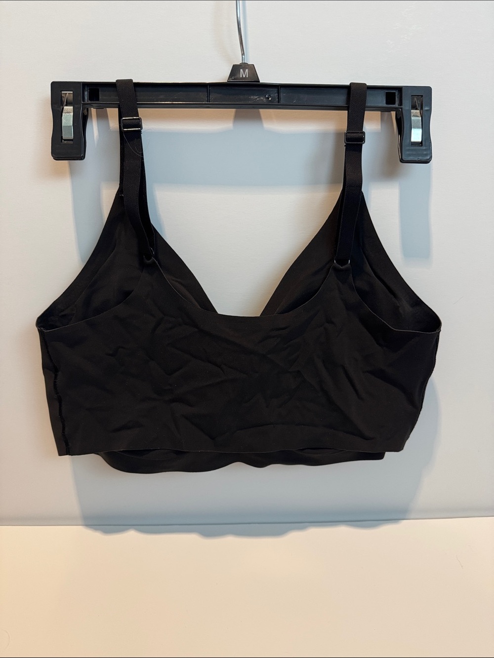 True & Co. Black Seamless Wireless Bra - Picture 2 of 4